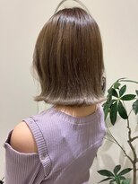 ジーナ 渋谷駅前(Zina)&nbsp;髪質改善＊大人ガーリーアッシュベージュ＊美髪【Zina 渋谷】