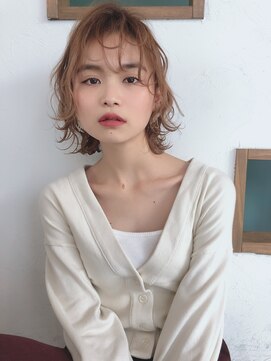 ロンドウェグ(RONND weg) 毛束感が可愛いカールボブ