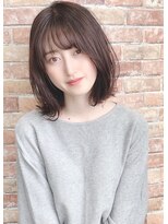 ニスル 町田店(NISURU)&nbsp;似合わせカット/大人ガーリー/ダークアッシュ/着物/町田/町田駅