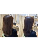 ツヤ髪ヘアエステ美髪まとまるストレート【カミケンネクスト】