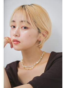 リトル クルク 銀座2号店(little×kuruku) シースルーバングのコンパクトショート