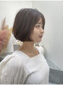 ひし形大人ボブ×20代30代