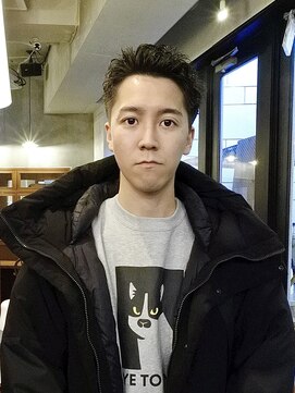 テテコケット(tete coquette) メンズショート×ニュアンスパーマ