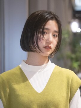 ビュートリアム 梅田(BEAUTRIUM) ミニボブ/インナーカラー/顔まわりレイヤー/レイヤーボブ/茶屋町