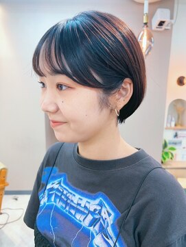 シビバイレボ(CIBI by revo) 地毛風カラー/ナチュラルレイヤーカット/ショートボブ[船橋]