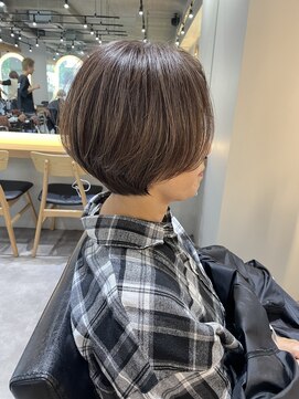 サロンドミルク 新百合ヶ丘店(salon de MiLK) 白髪ぼかしベージュ［新百合ヶ丘/ハイライト/白髪染め］