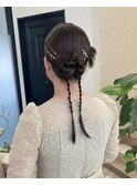 "お呼ばれアレンジ"カチモリアレンジ