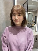 20代/30代/ミディアムレイヤー/ダブルカラー