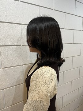 アルゴ 茅ヶ崎(ARUGO) 似合わせカット透明感カラー/暗髪ヘア/イルミナカラー