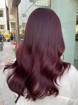 バディ 中野駅前店(BUDDY) チェリーレッド【中野美容室/ダブルカラー/高円寺/阿佐ヶ谷】