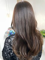 ビビバイベル(BiVi by BHEL)&nbsp;グレージュブルージュベージュカラー顔周りレイヤーカット韓国