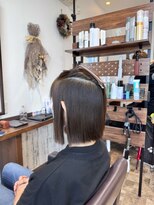 ゴデーレ(GODERE)&nbsp;大人可愛い切りっぱなしストレートボブ髪質改善縮毛矯正