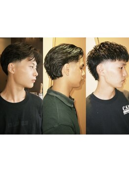 【2F MEN's floor】攻める時はバランスが重要。お洒落な男性STYLISTが抜群に"カッコよく"仕上げます。
