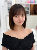 韓国風レイヤーカット髪質改善ダブルカラーハッシュカット