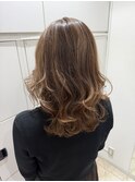 白髪ぼかしハイライト
