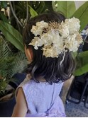 発表会ヘアセット