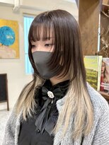 シティー バイ ラック(CITY by LUCK) インナーカラー/本八幡/ケアブリーチ/ハイライト/デザインカラー