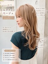 キャンバスアニュー 川崎(canvas anew.) *ハイトーンミルクティー*デザインカラー/ブリーチ/ハイライト/b