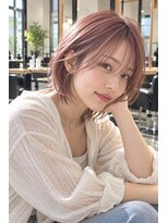 FRAMES 南浦和店【11月6日OPEN（予定）】&nbsp;ミディアムレイヤー髪型20代30代40代前髪あり前髪なし丸顔南浦和