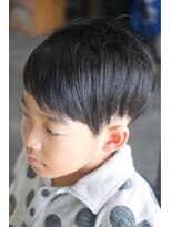 オーバーキャプテンネイキッド(OVER CAPTAIN NAKED) 小学生2ブロックさわやかアシメカット