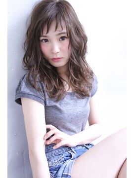 ブラン 天王寺(Blanc) 【Blanc】ダークアッシュ×セミディ1