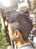 【CAN】ビジネスマンにピッタリ!ソフトモヒカンベリーショート