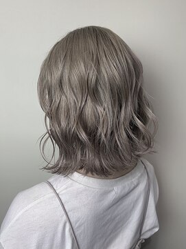 ヘアサロンエム 川越(HAIR SALON M) デザインカラー/厚めバング/ローライト/スリークボブ