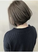 【Zina】前髪/ミニボブ/外ハネボブ/ブルージュ/20代30代40代