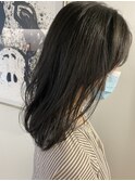 #ブルーグレージュ#暗色カラー