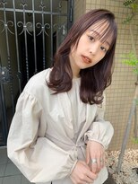 マリアバイアフロート(Maria by AFLOAT) 【山田】シースルーバングくびれレイヤーヘア