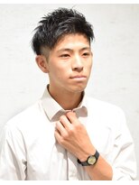 クオンヒール(QUON HEAL)&nbsp;スパイキーショートソフトツイストアップバングピンパーマｎ