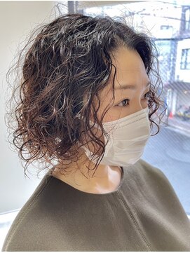 ヘアー アイス ルーチェ(HAIR ICI LUCE) ボブパーマ スパイラルパーマ 外国人風パーマ 担当 井上