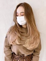 アイティーバイアルバム 藤沢店(IT by ALBUM)&nbsp;レイヤーブロンドベージュ_カーキグレージュ_ba325131