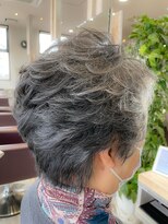 ブレスバイファースト 富谷店(Breath by first)&nbsp;ミセスの方に・ショートレイヤースタイル