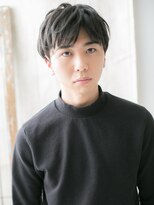 モッズヘアメン 札幌月寒店(mod's hair men)&nbsp;≪mod's men≫マットな質感◎黒髪マニッシュ束感カットd