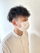 ソラ ヘアデザイン(Sora hair design) メンズのツイストスパイラルパーマ