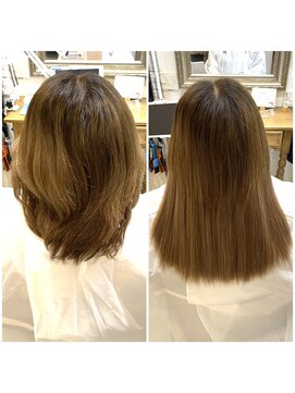 ヘアーサロン ポラリス(POLARIS) 長さ出し　ゼロエクステ