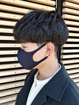 ニアウ 太田店(Niau) ツイストスパイラルパーマ波巻きパーマメンズパーマメンズカット