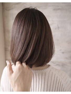 グリン 栄(grin) 大人かわいい美髪フレンチボブby橋本