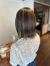 カット+白髪ぼかしハイライト+全体カラー+4stepTR￥22500
