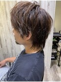 ショートウルフスタイル