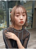 レイヤーカット/ミディアム/20代30代