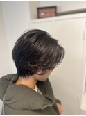 センターパート(パーマ)