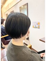 ヘアー グリーン(hair green) 30代40代50代丸みマッシュショートボブ【髪質改善/百合ヶ丘】