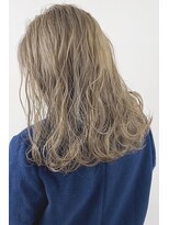 ラフィスヘアー シーマ 静岡店(La fith hair cima)&nbsp;【La fith】 ベージュ×セミディスタイル