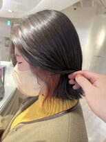 ヴァネッサ VANESSA&nbsp;【明石】インナーカラー×似合わせボブ