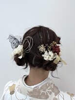 アールプラスヘアサロン(ar+ hair salon)&nbsp;袴着付け♪ヘアセット