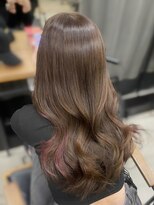 アリュウル 表参道 青山(Allure) ブリーチなしベージュカラー×レイヤーカット