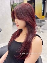 シティ(CITY)&nbsp;かきあげ前髪 センターパート 表参道