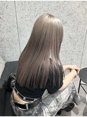 シルバーグレージュ×レイヤーカット【野上翔平】